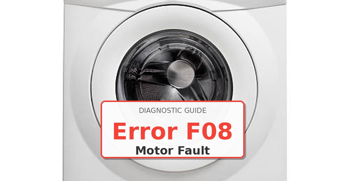 How to Fix Kenmore Dryer Error F08