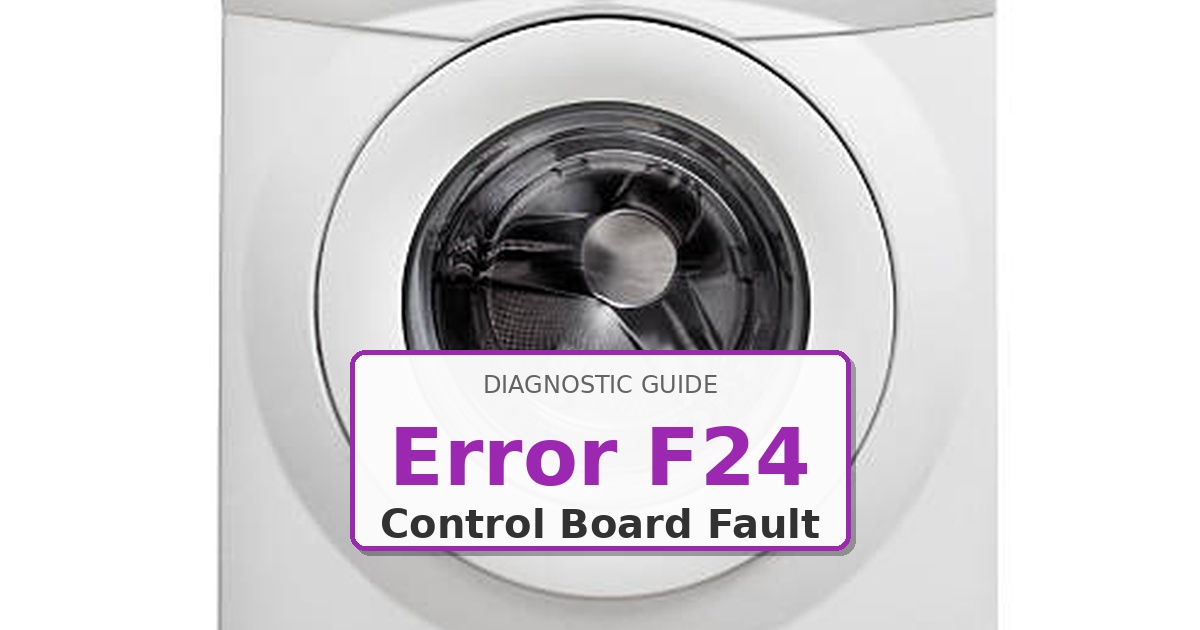 How to Fix Kenmore Dryer Error F24