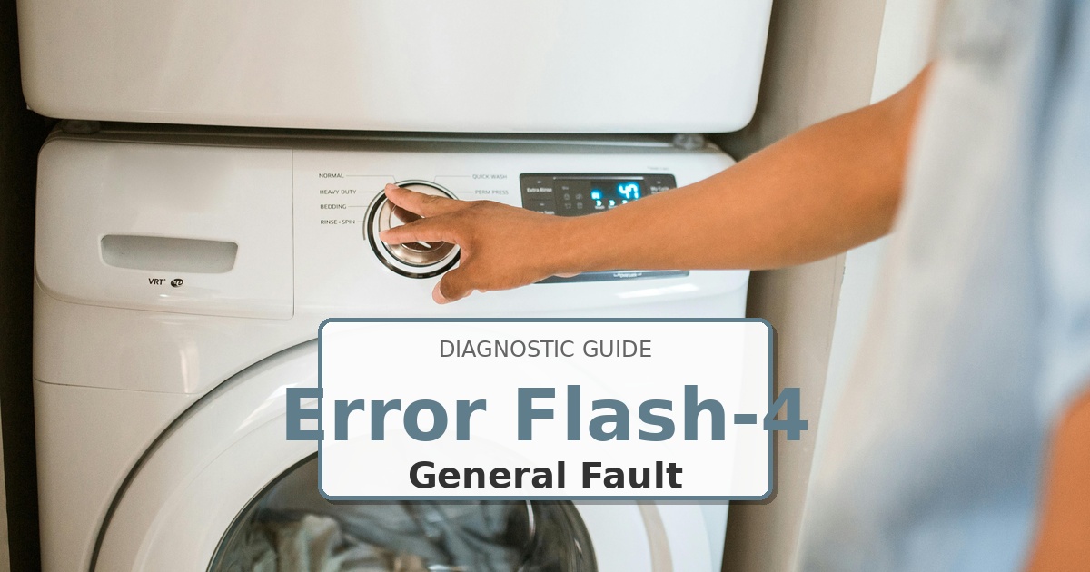 How to Fix Kenmore Washer Error Flash-4