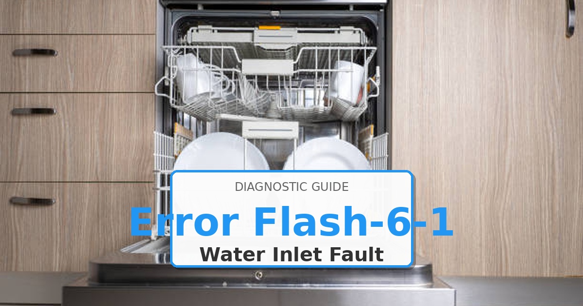 How to Fix Maytag Dishwasher Error Flash-6-1