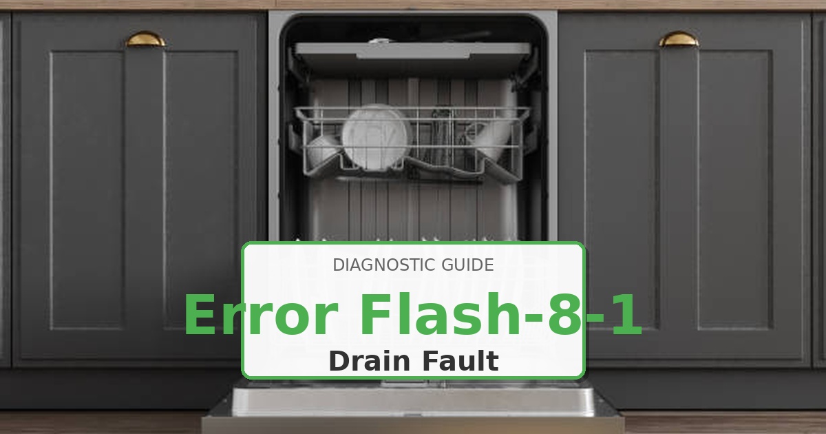 How to Fix Maytag Dishwasher Error Flash-8-1