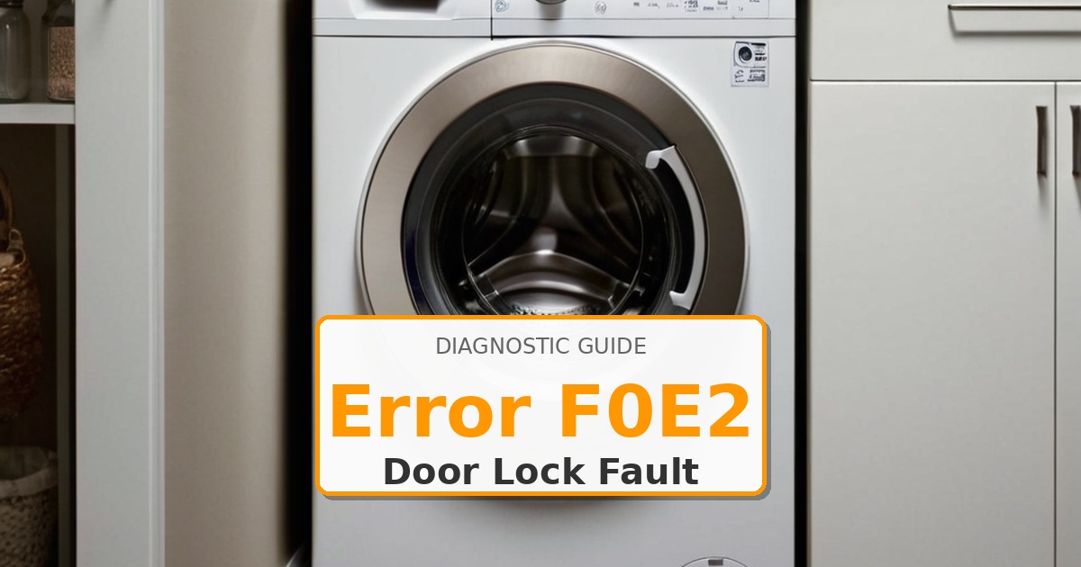 How to Fix Whirlpool Washer Error F0E2