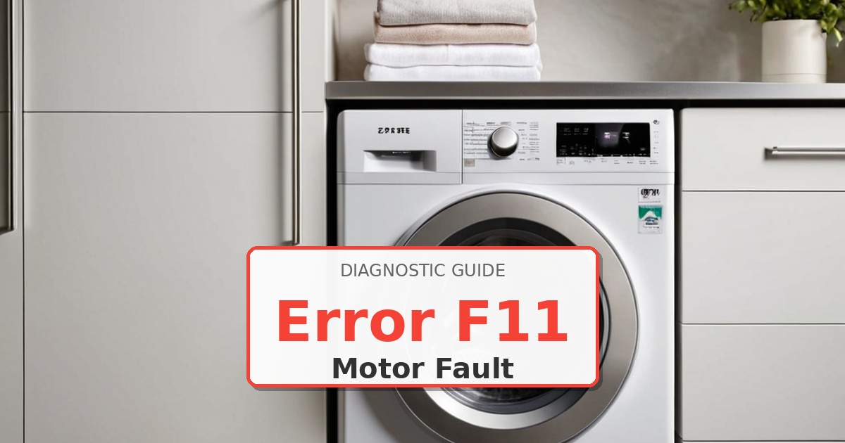 How to Fix Whirlpool Washer Error F11