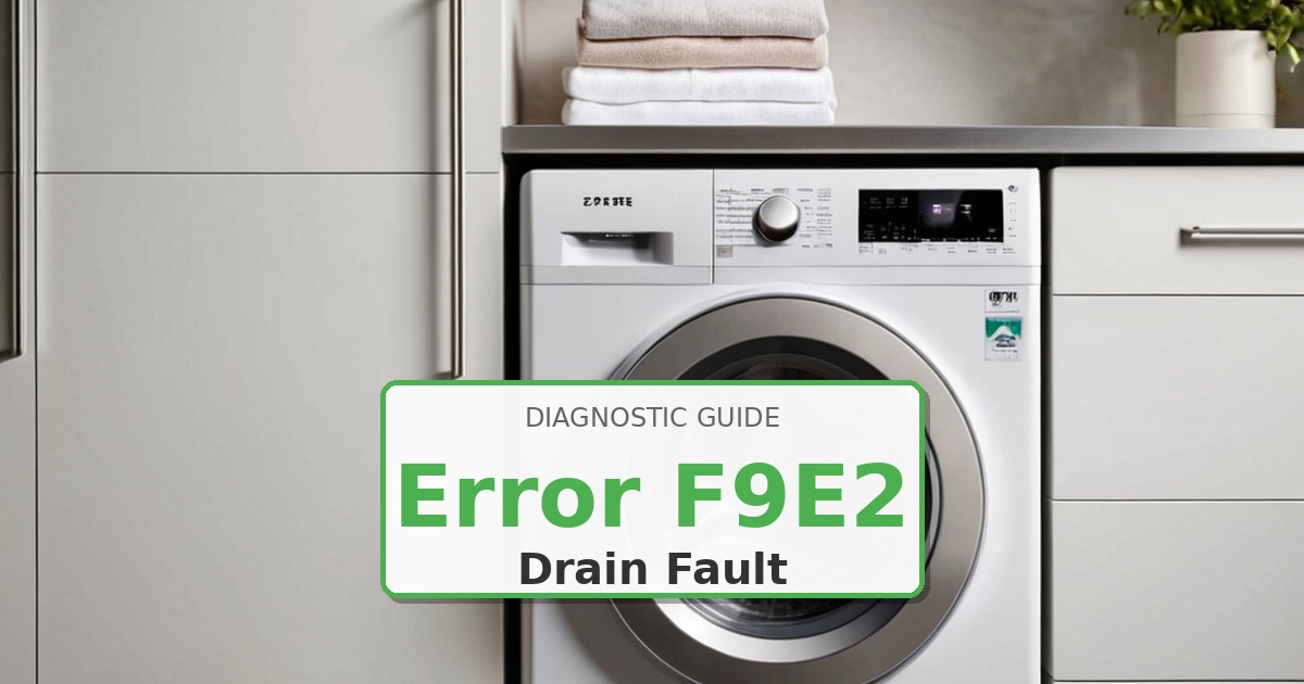 How to Fix Whirlpool Washer Error F9E2