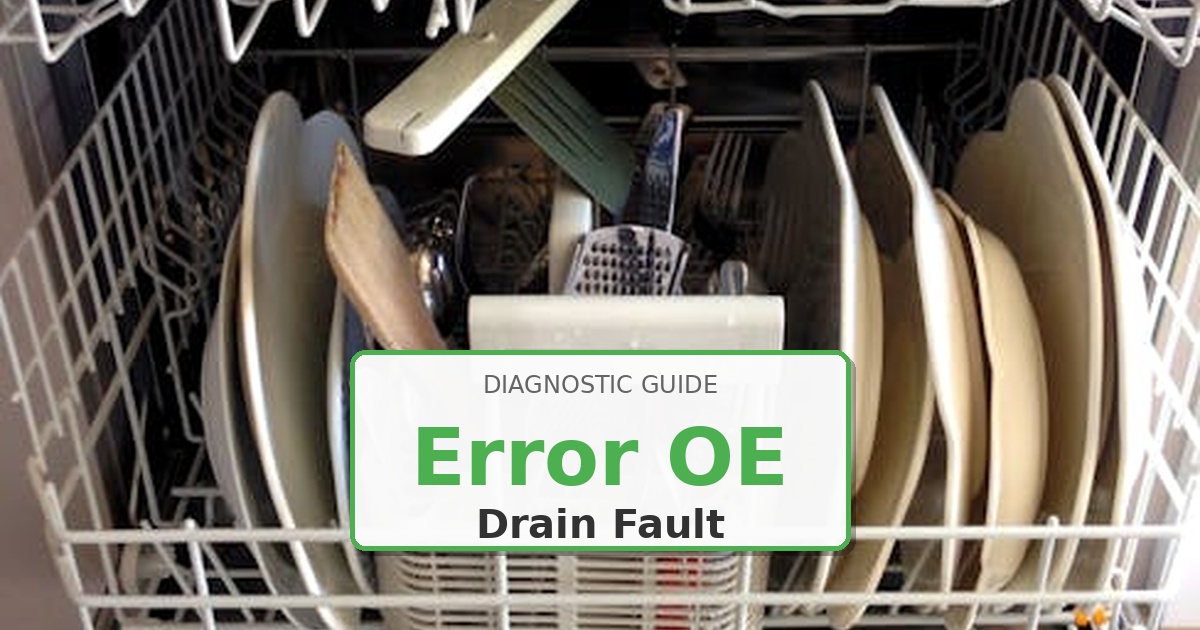 How to Fix LG Dishwasher Error OE
