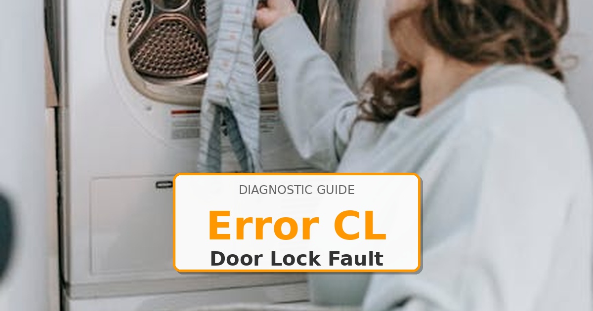 How to Fix LG Dryer Error CL