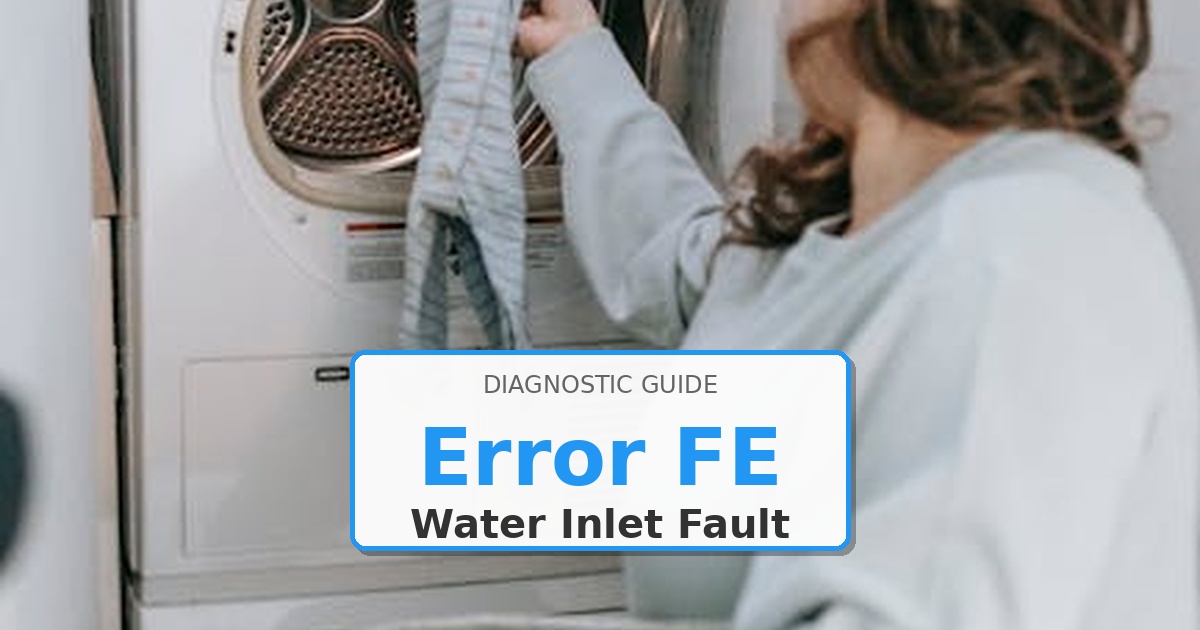 How to Fix LG Dryer Error FE