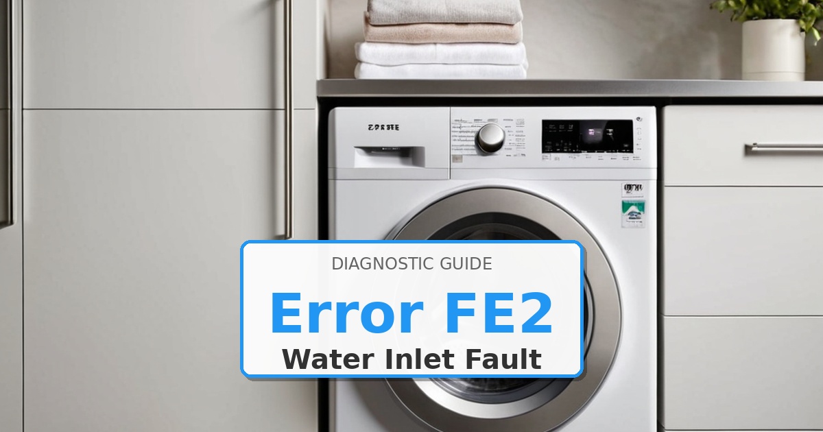 How to Fix LG Washer Error FE2