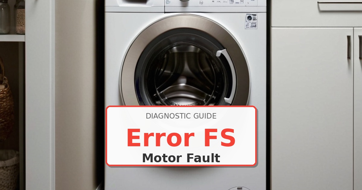How to Fix LG Washer Error FS