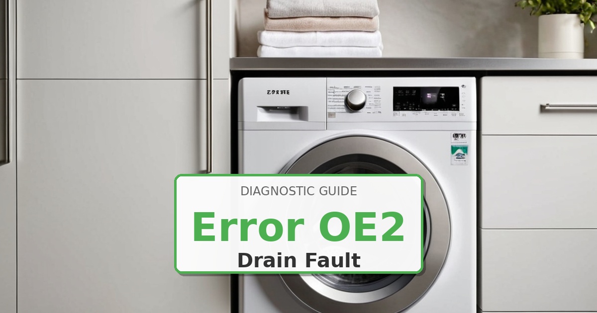 How to Fix LG Washer Error OE2