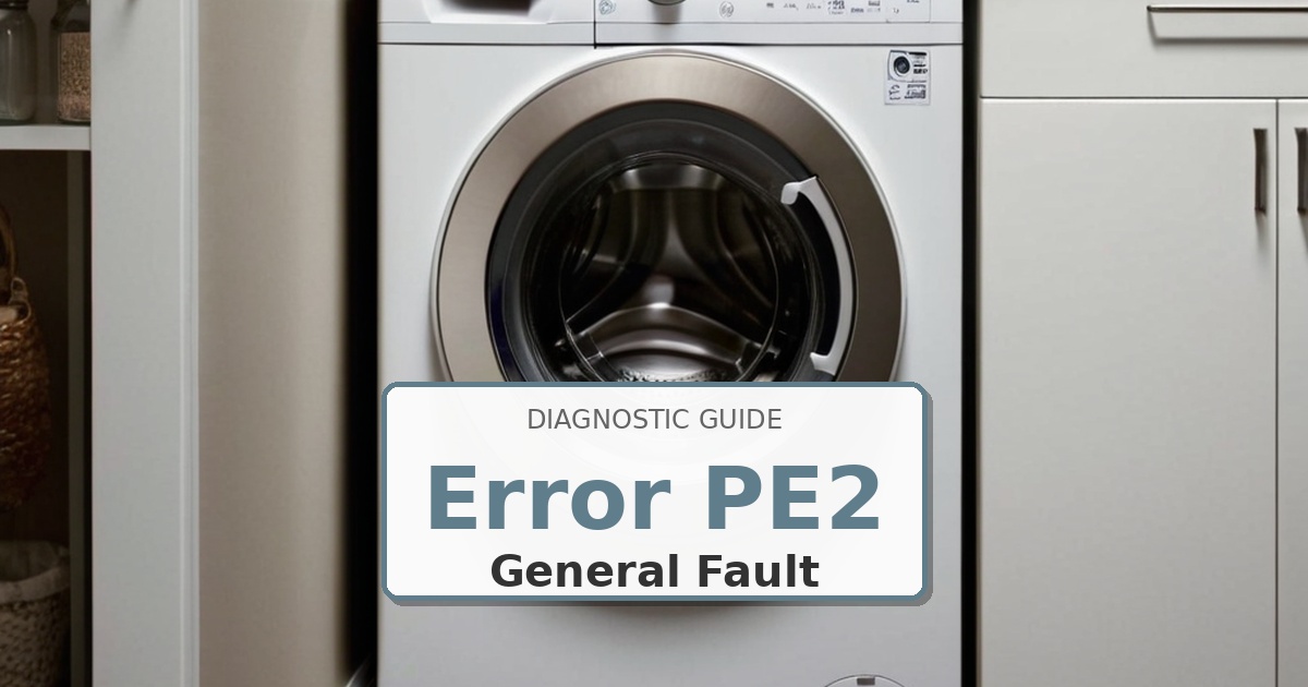 How to Fix LG Washer Error PE2