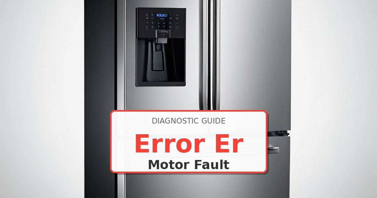 How to Fix Maytag Refrigerator Error Er