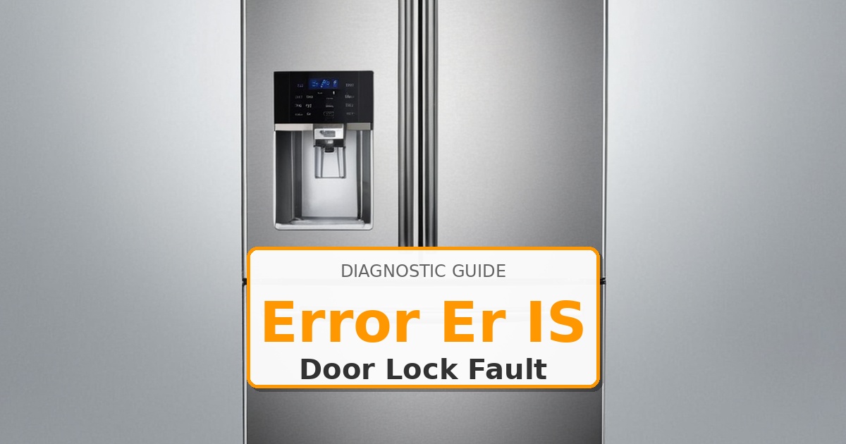 How to Fix Kenmore Refrigerator Error Er IS