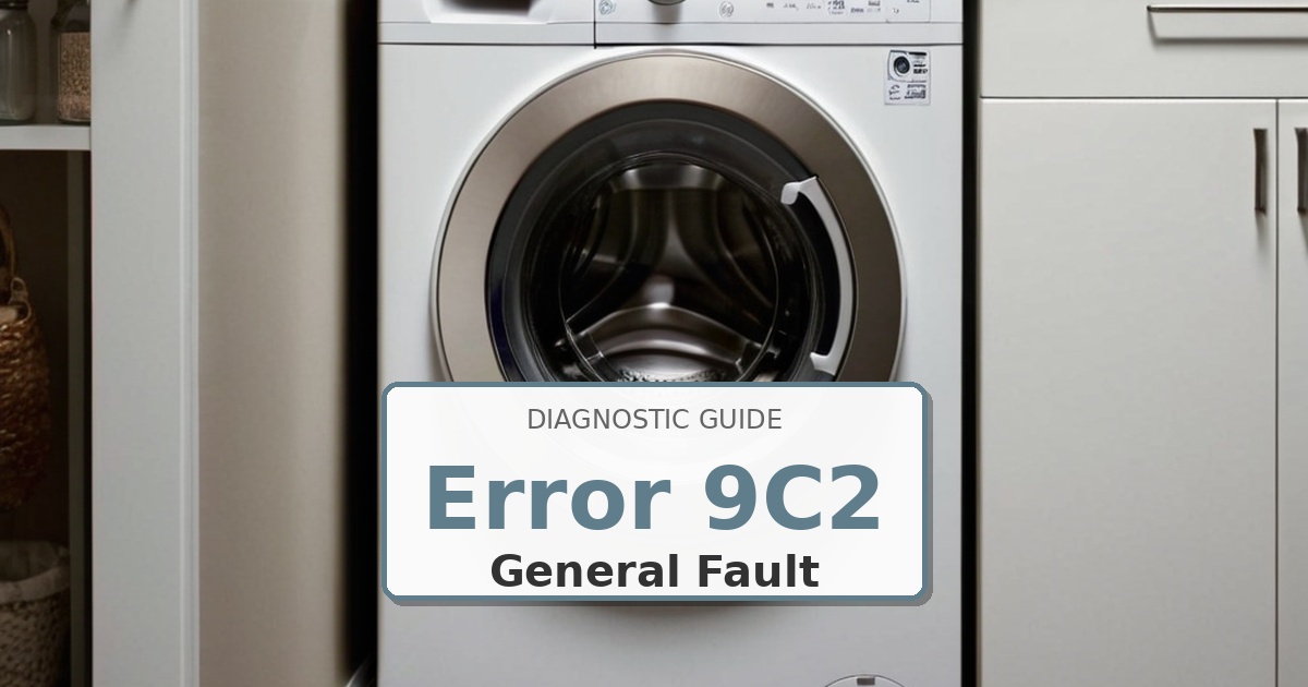 How to Fix Samsung Washer Error 9C2