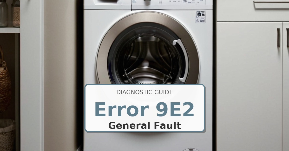 How to Fix Samsung Washer Error 9E2