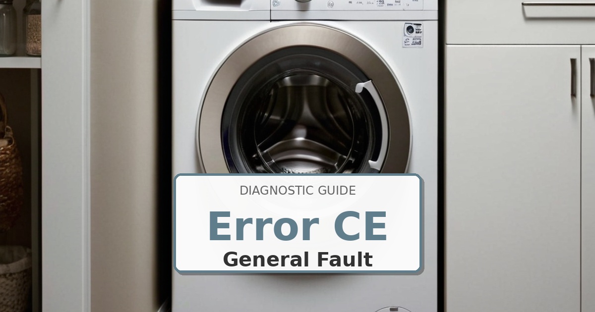 How to Fix Samsung Washer Error CE
