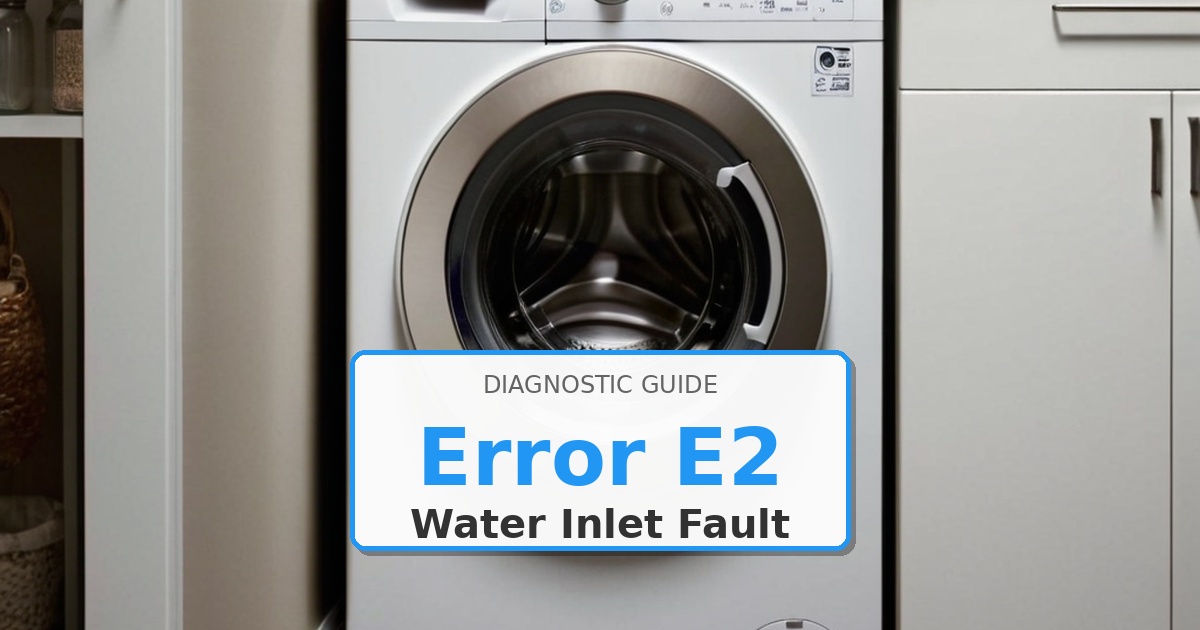 How to Fix Samsung Washer Error E2