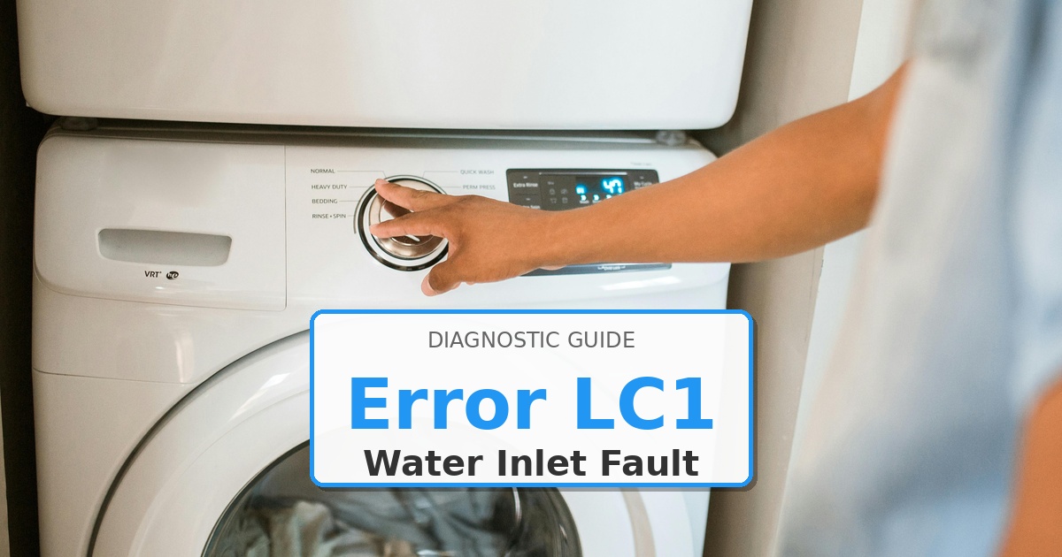 How to Fix Samsung Washer Error LC1