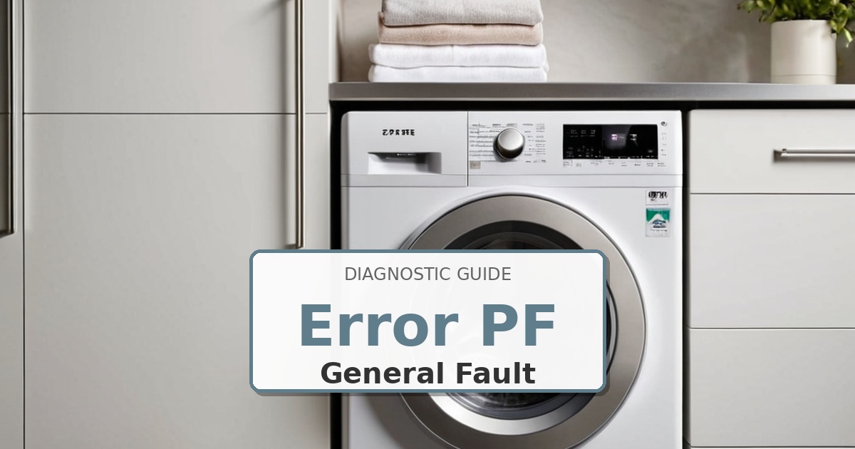 How to Fix Samsung Washer Error PF