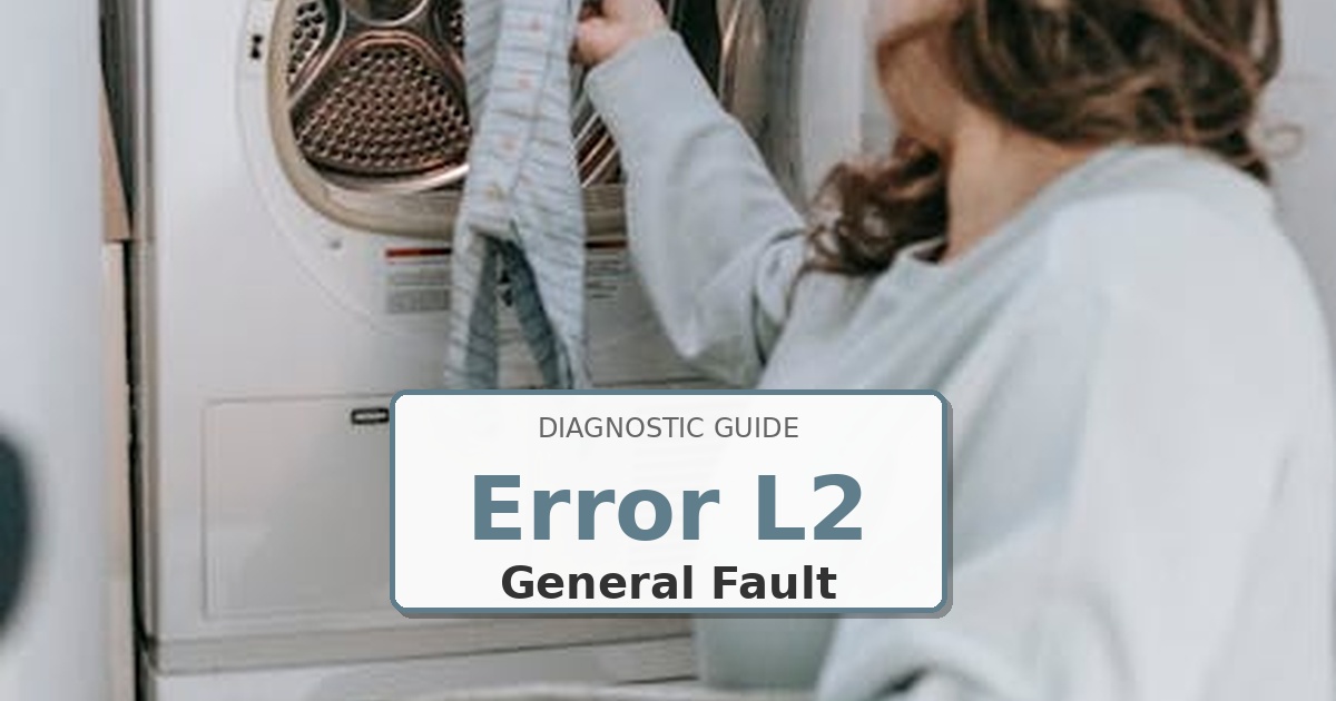How to Fix GE Dryer Error L2