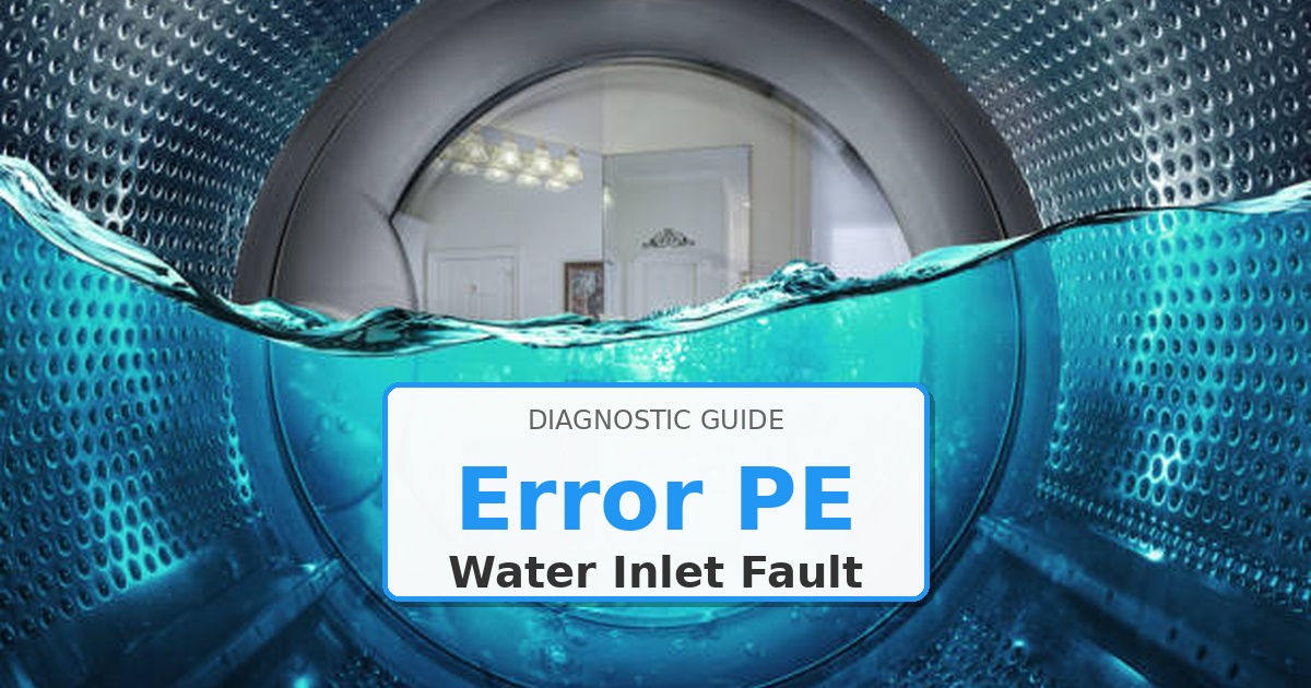 How to Fix LG Washer Error PE