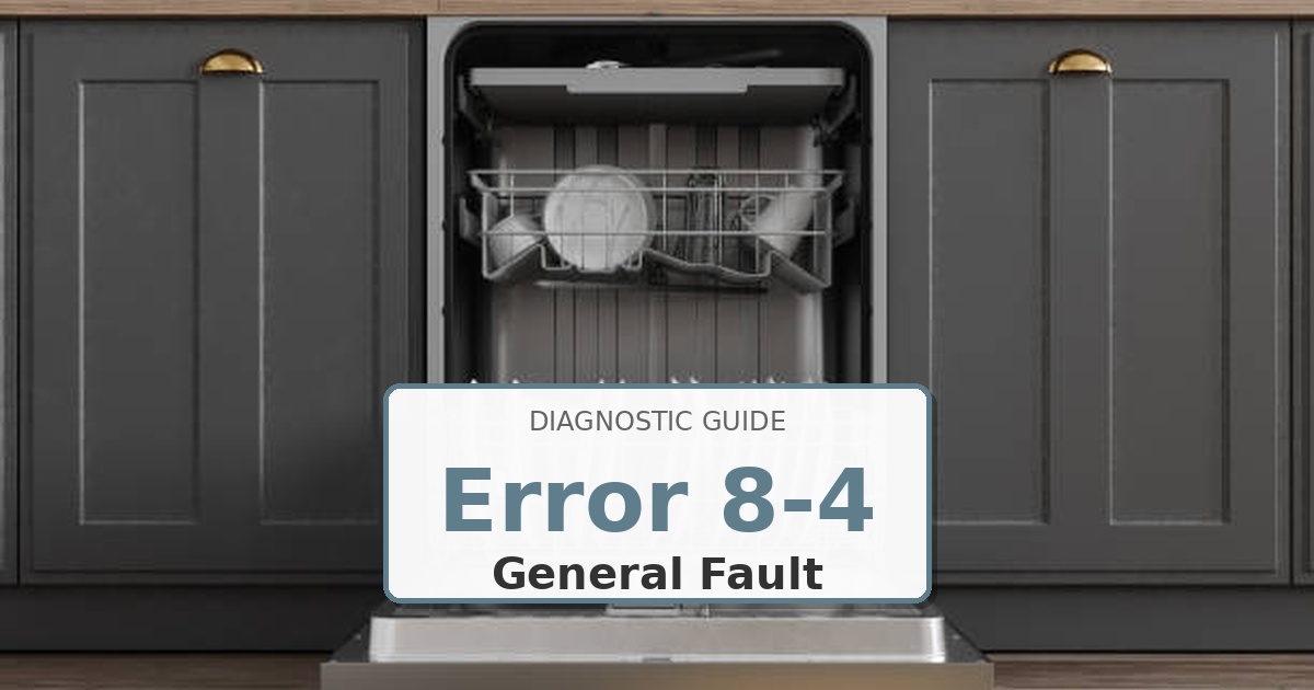 How to Fix Maytag Dishwasher Error 8-4