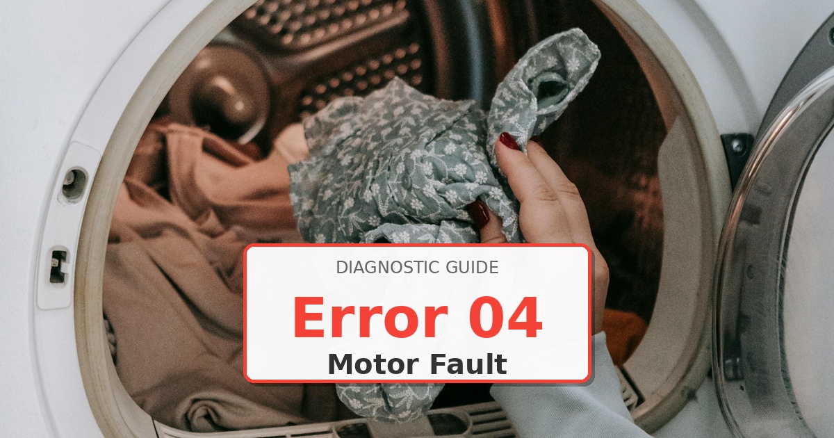 How to Fix Maytag Dryer Error 04