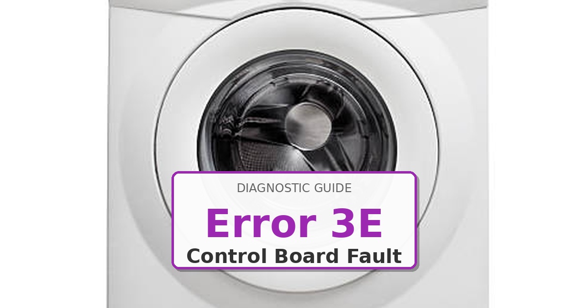 How to Fix Maytag Dryer Error 3E