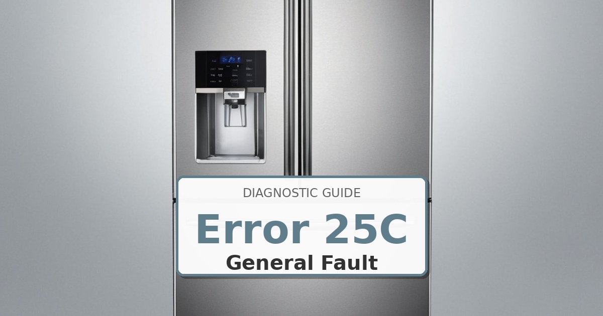 How to Fix Samsung Refrigerator Error 25C