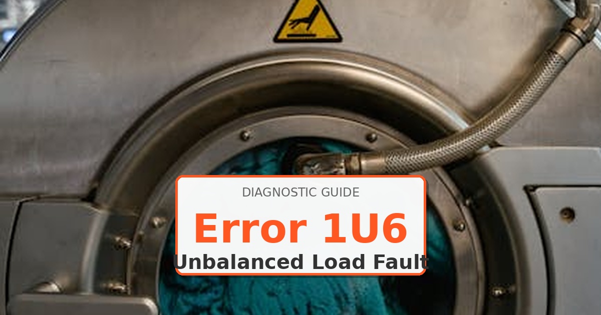 How to Fix Samsung Washer Error 1U6