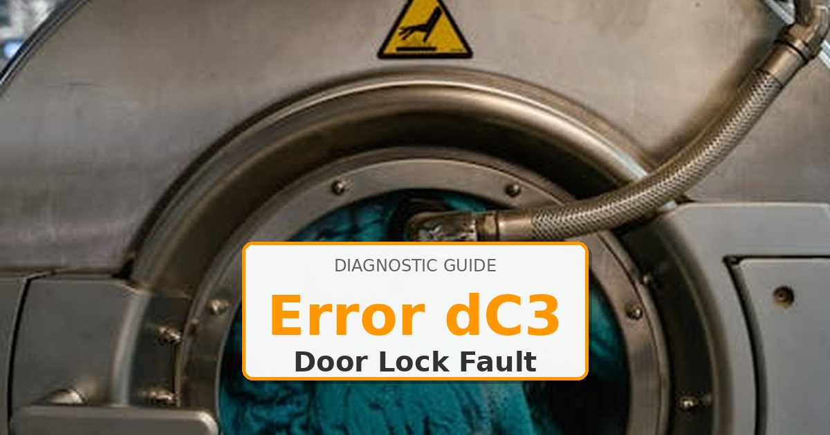How to Fix Samsung Washer Error dC3