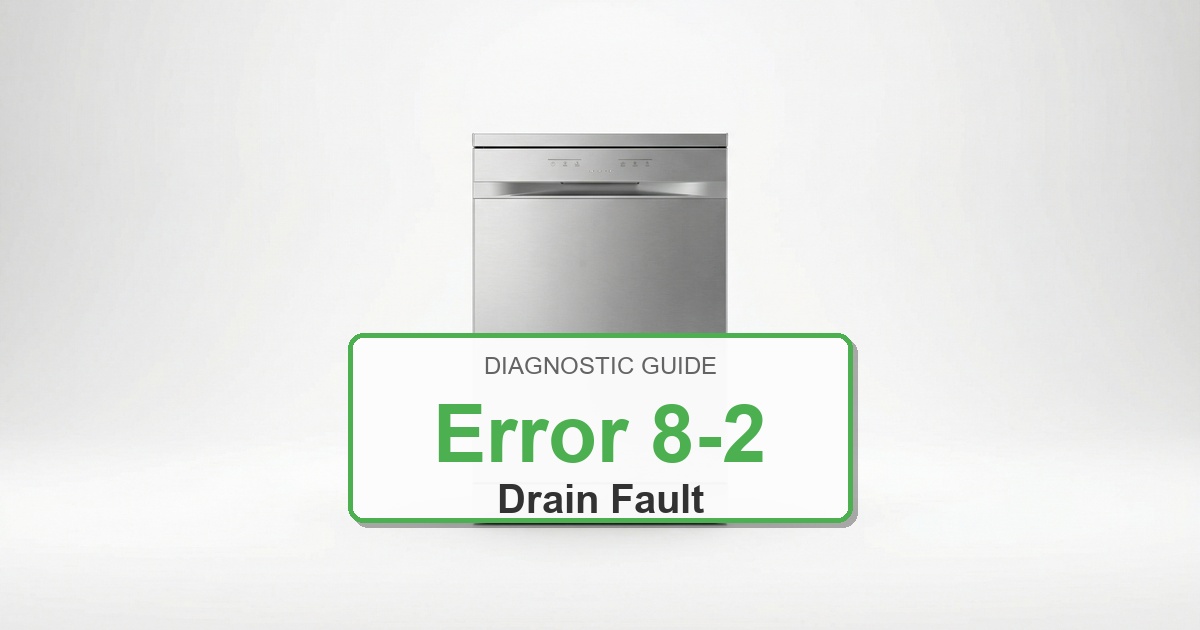 How to Fix Amana Dishwasher Error 8-2