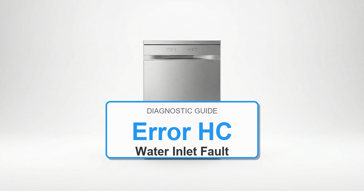 How to Fix Amana Dishwasher Error HC