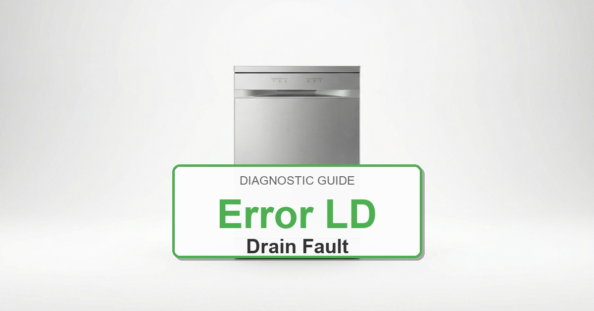Amana Dishwasher Error LD overlay image