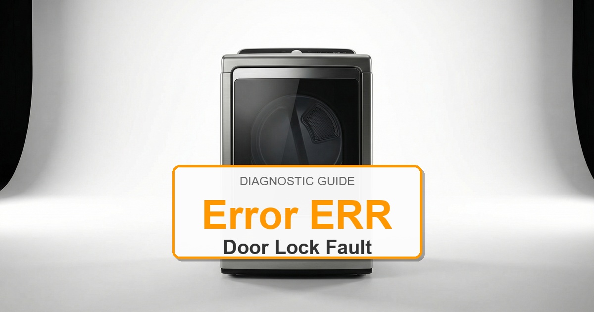 Amana Dryer Error ERR overlay image