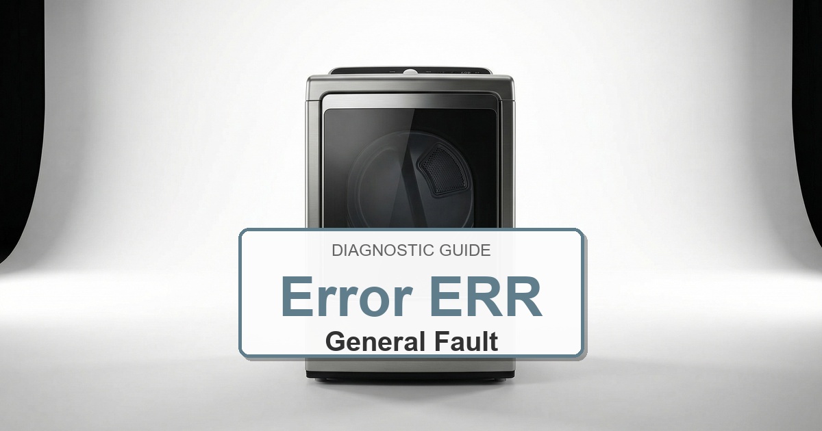 How to Fix Amana Dryer Error ERR