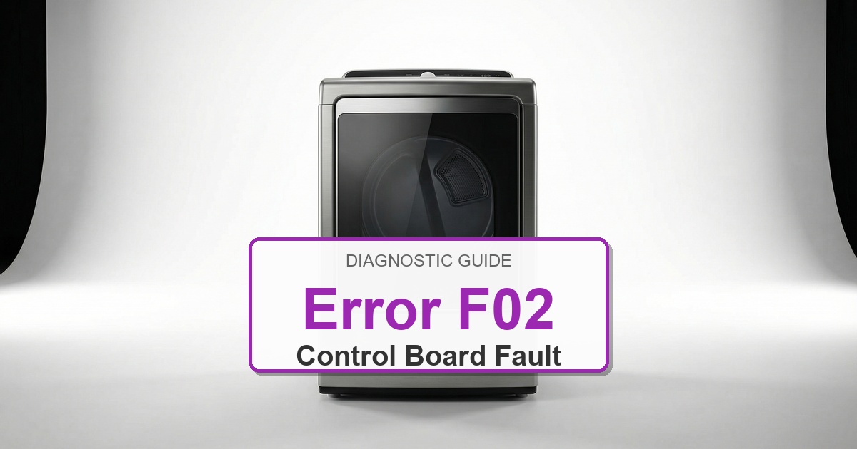 How to Fix Amana Dryer Error F02