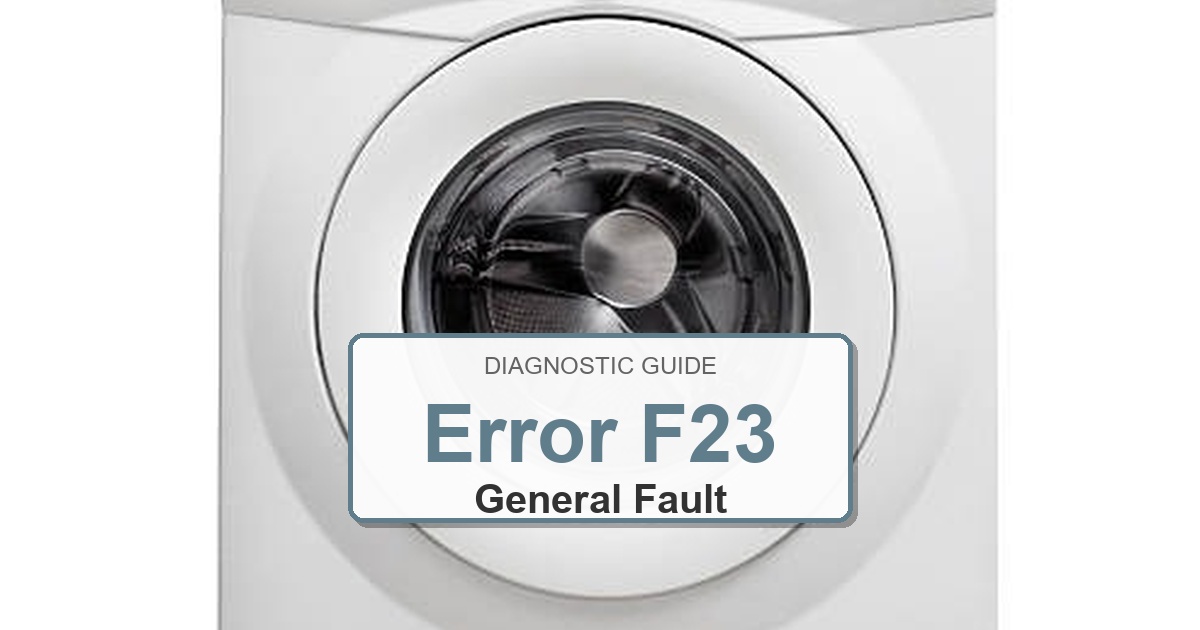 How to Fix Amana Dryer Error F23