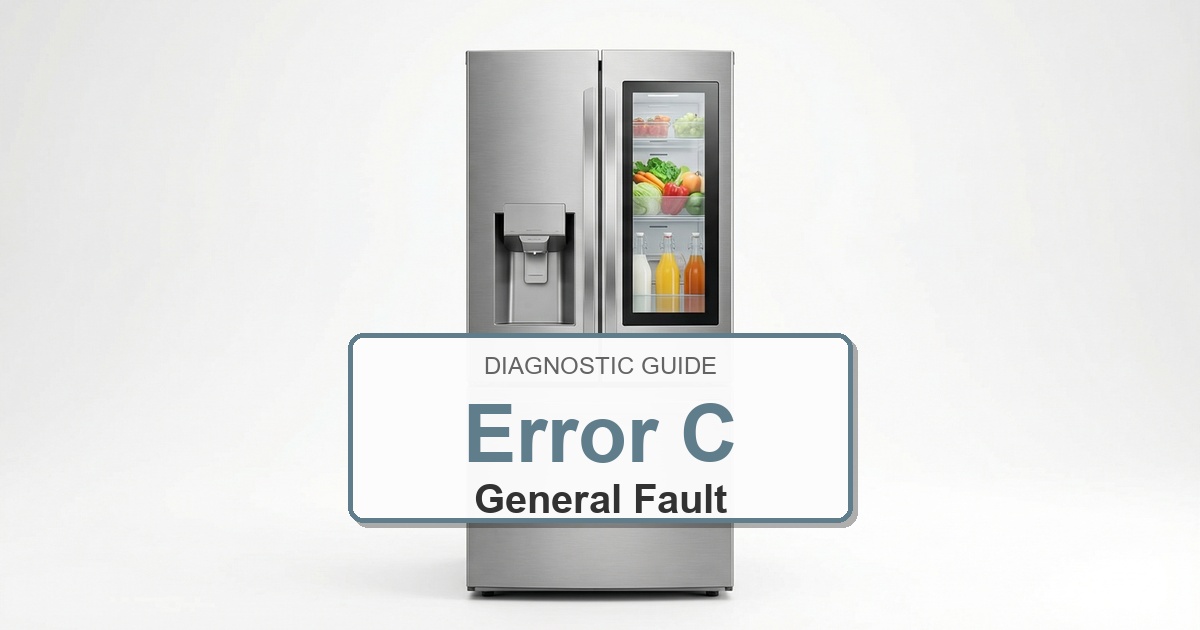 How to Fix Amana Refrigerator Error C