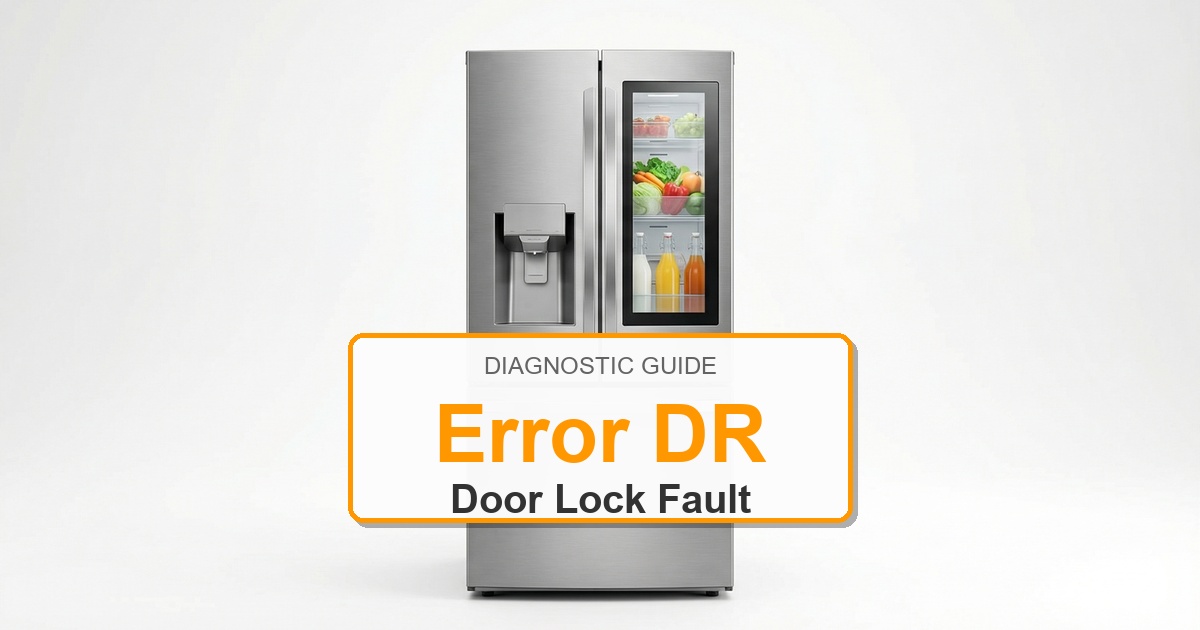 Amana Refrigerator Error DR overlay image