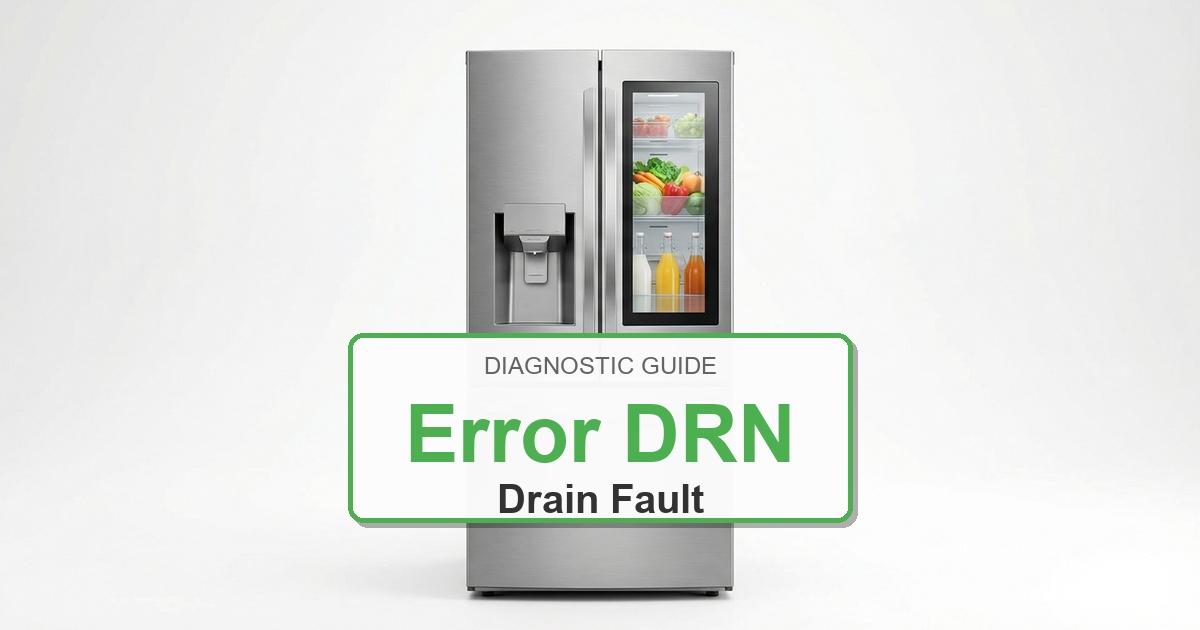 How to Fix Amana Refrigerator Error DRN