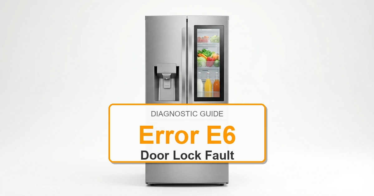 How to Fix Amana Refrigerator Error E6