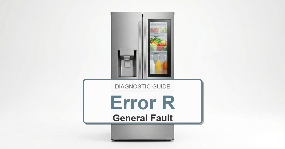 How to Fix Amana Refrigerator Error R