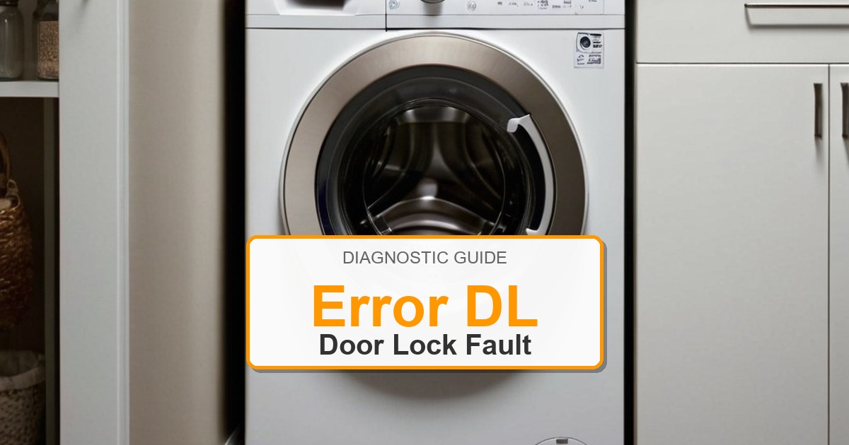 How to Fix Amana Washer Error DL