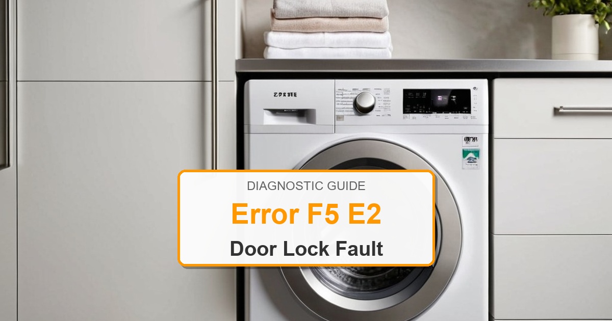 How to Fix Amana Washer Error F5 E2