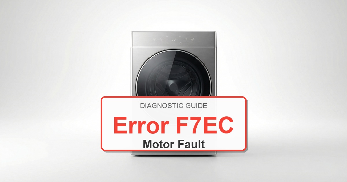 Amana Washer Error F7EC overlay image