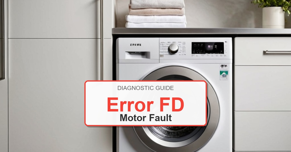 How to Fix Amana Washer Error FD