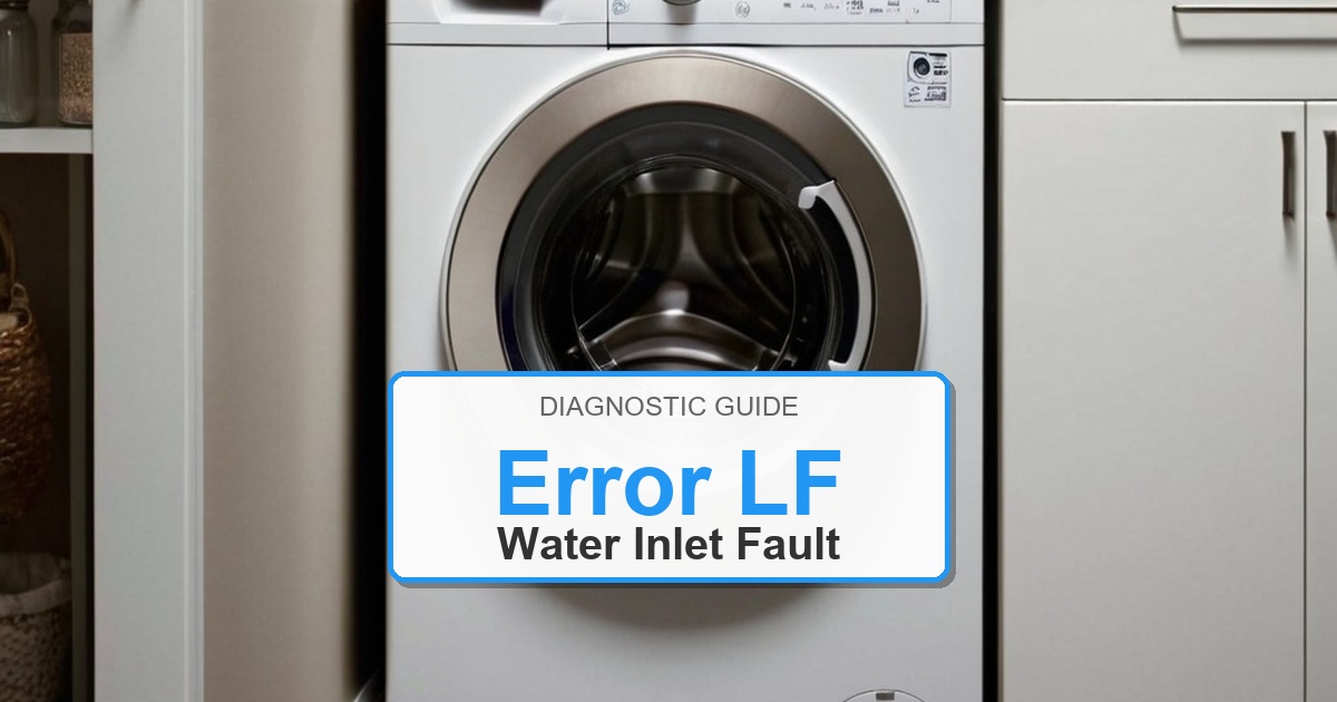 How to Fix Amana Washer Error LF