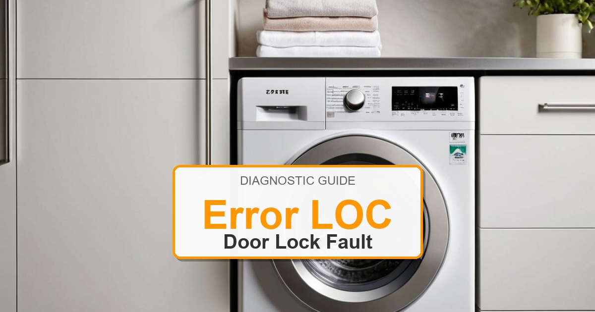 How to Fix Amana Washer Error LOC