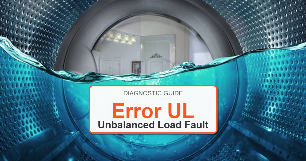 Amana Washer Error UL overlay image